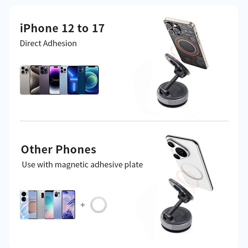 360 Degree Magnetic Car Suction Cup Phone Holder
