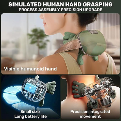 Shoulder and Neck Massager with Heat Heated Massager