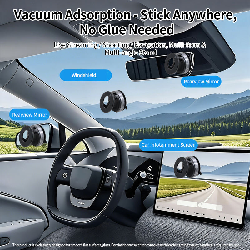 360 Degree Magnetic Car Suction Cup Phone Holder